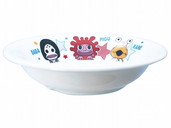 『全品SALEクーポン』子ども食器 ウルトラマン【かいじゅうステップワンダバダ フルーツ皿】キッズ用 かわいい レンジ・食洗機対応 キャラクター グッズ 日本製 幼児 離乳食【金正陶器】画像