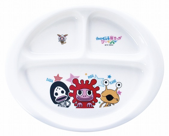 『全品SALEクーポン』子ども食器 ウルトラマン【かいじゅうステップワンダバダ ランチプレート】キッズ用 かわいい レンジ・食洗機対応 お子様ランチプレート 日本製 幼児 離乳食【金正陶器】画像