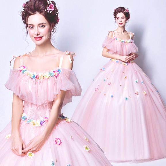ウエディングドレス カラードレス コンサート 安い 結婚式 ロングドレス 演奏会 二次会ドレス プリンセスラインドレス ステージ衣装 パーティードレス ウェディングドレス 発表会 イブニングドレス 披露宴 花嫁 カクテルドレス 前撮り 後撮り ブライダル フォーマル｜ミートスウィート