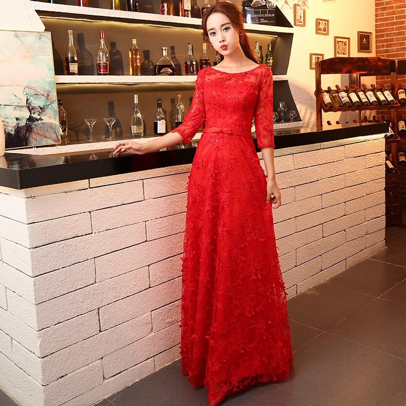 ウェディングドレス ウエディングドレス ロングドレス 演奏会 安い カラードレス 赤 結婚式 パーティードレス 袖付き レディースワンピース フォーマル 披露宴 二次会ドレス 発表会ドレス 大きいサイズ イブニングドレス コンサート 花嫁 カクテルドレス 前撮り 後撮り|ミートスウィート