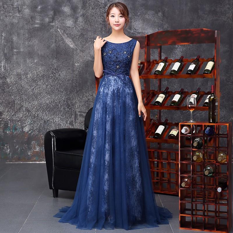 ウェディングドレス カラードレス ネイビー 結婚式 安い イブニングドレス 花嫁 ロングドレス パーティードレス 演奏会 二次会ドレス ウエディングドレス コンサート サッシュリボン 発表会 披露宴 カクテルドレス 前撮り 後撮り ウェディングカラードレス ブライダル｜ミートスウィート