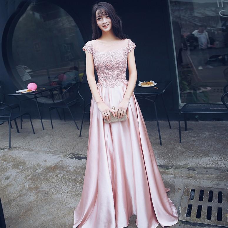 ウェディングドレス ウエディングドレス カラードレス ピンク 演奏会 ロングドレス パーティードレス 結婚式 花嫁 フォーマル 二次会ドレス 安い イブニングドレス カクテルドレス 発表会ドレス 披露宴 コンサート 前撮り 後撮り ウェディングカラードレス ブライダル｜ミートスウィート