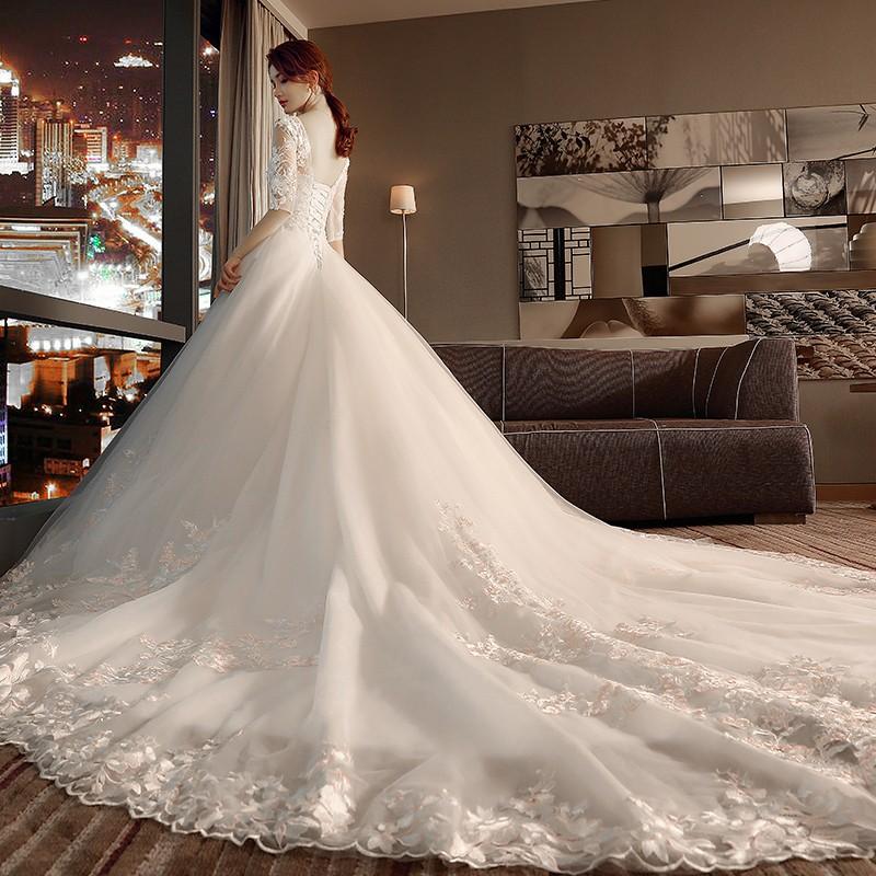 ウエディングドレス マタニティドレス 妊娠中ドレス 妊産婦ウェディングドレス 妊婦ドレス オーダーメイド可能 サイズオーダー可能 結婚式 ウェディングドレス 安い エンパイア お呼ばれ 二次会 披露宴 前撮り ドレス ロングドレス ブライダル 花嫁 トレーンドレス 快適｜ミートスウィート