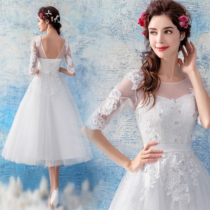 ウエディングミニドレス ホワイト 安い 結婚式 ワンピース 発表会 演奏会 披露宴 ミニドレス パーティードレス 二次会 花嫁 お呼ばれドレス 可愛い 成人式 フォーマルドレス カラードレス ロングドレス 演奏会ドレス ステージドレス コンサート｜ミートスウィート