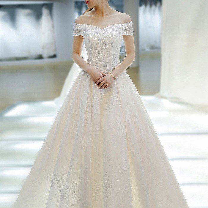 ウエディングドレス ウェディングドレス Aラインドレス ウェティグドレス ロングドレス 結婚式 パーティードレス 安い 大きいサイズ 二次会ドレス 海外挙式 花嫁 袖あり カラードレ トレーン 披露宴 前撮り 後撮り 袖付き フォトウェディング wedding dress 小さいサイズ｜ミートスウィート