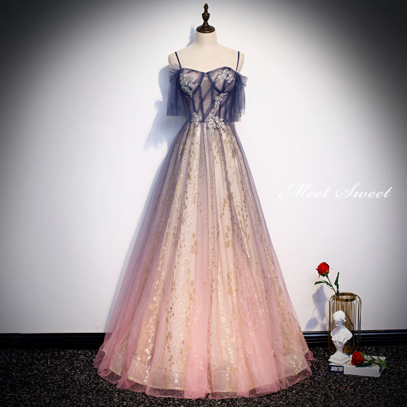 楽天市場】カラードレス ロングドレス パーティードレス 薄ピンク