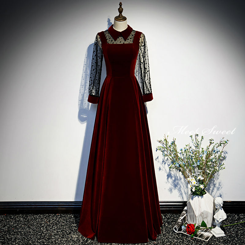 ウェディングドレス ウエディングドレス パーティードレス 演奏会 結婚式 カラードレス ロングドレス 安い イブニングドレス 二次会ドレス 花嫁 発表会 フォーマルドレス カクテルドレス ワインレッド 披露宴 コンサート 前撮り 後撮り ブライダル wedding dress|ミートスウィート