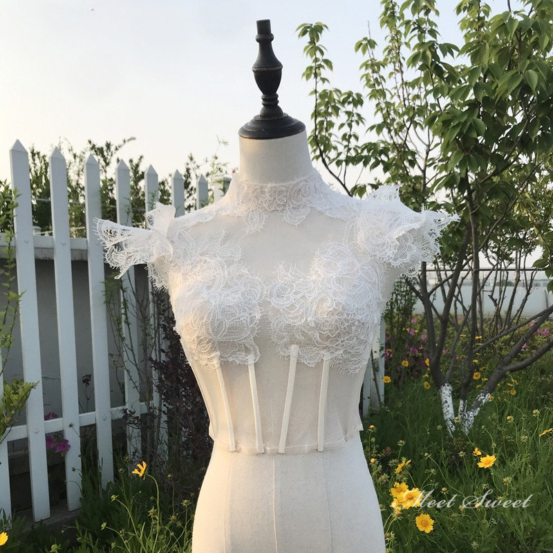 楽天市場】レース ブライダル ウエディングボレロ 結婚式 花嫁 挙式