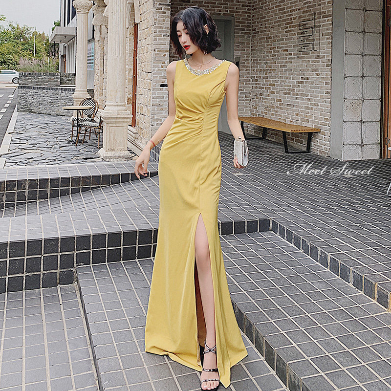 楽天市場】カラードレス ファスナー パーティードレス フォーマル