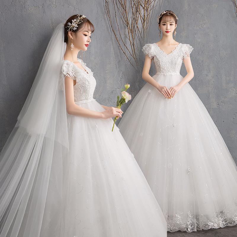 ウェディングドレス ウエディングドレス マタニティドレス 二次会 結婚式 プリンセスドレス ブライダル ロングドレス 花嫁 エンパイアドレス 半袖 ハイウエスト 海外挙式 ブライダル 前撮り オフホワイト wedding dress エンパイアライン 大きいサイズ セミオーダー