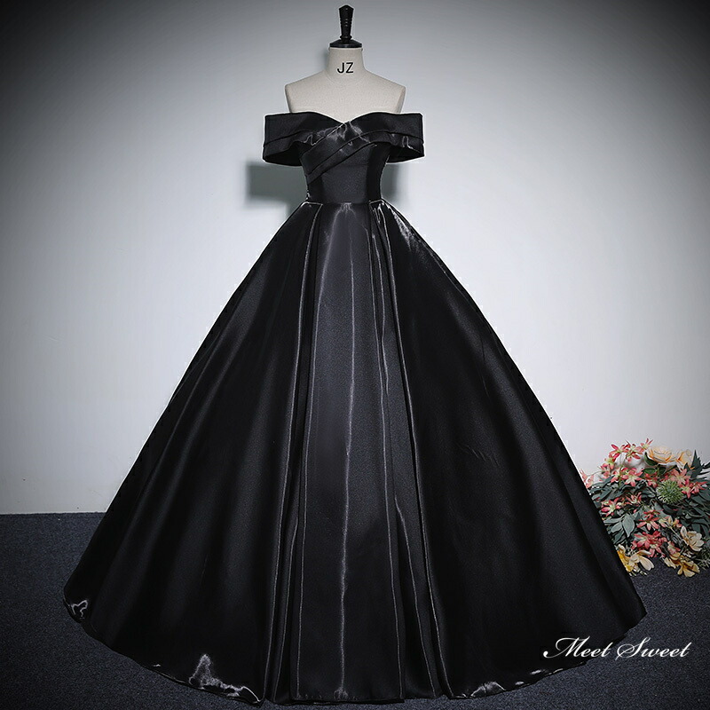 色つや御召しもの 黒いこと オフショルダー ロング御召しもの 寄りあい御召しもの 華燭の典御召しもの ウェディングドレス 華燭の典 二次会 花嫁御寮 前撮り 掻きならす会 告げ知らせる会 カクテル御召しもの 交歓会 華燭の典 フォーマルドレス 成年者式 卒式 音楽会 一こま 公演 逢魔が時御召しもの