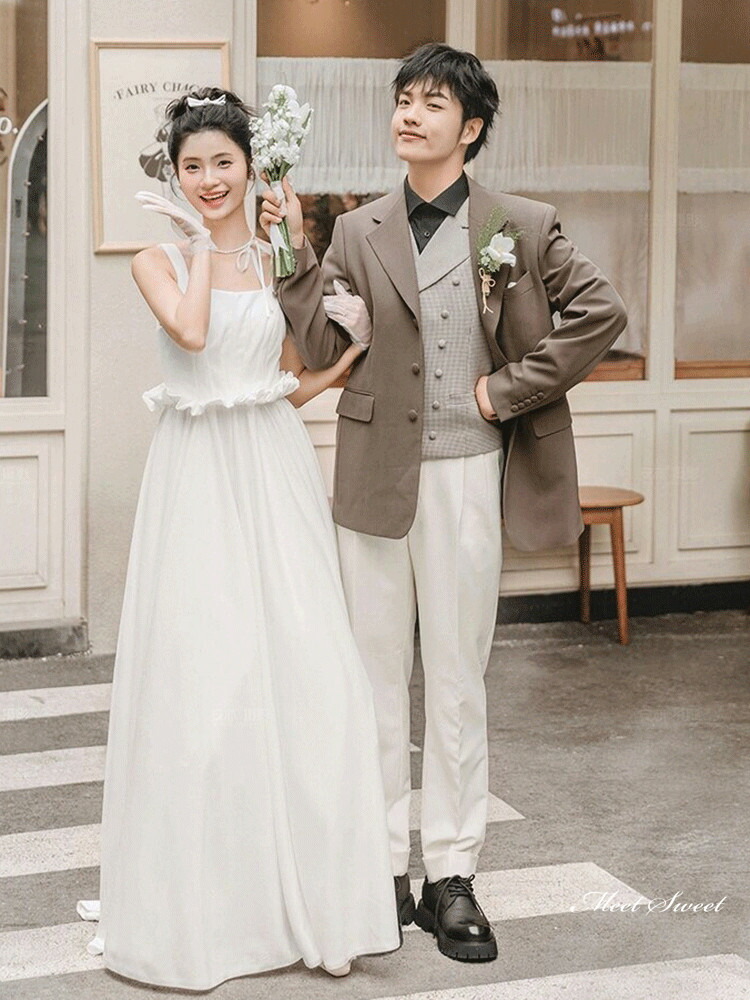 ウェディングドレス ロングドレス チューブドレス ワンピース サテン ノースリーブ スリット 二次会 結婚式 前撮り ブライダル 花嫁 ウエディングドレス 楽天市場】ウェディングドレス ロングドレス チューブドレス