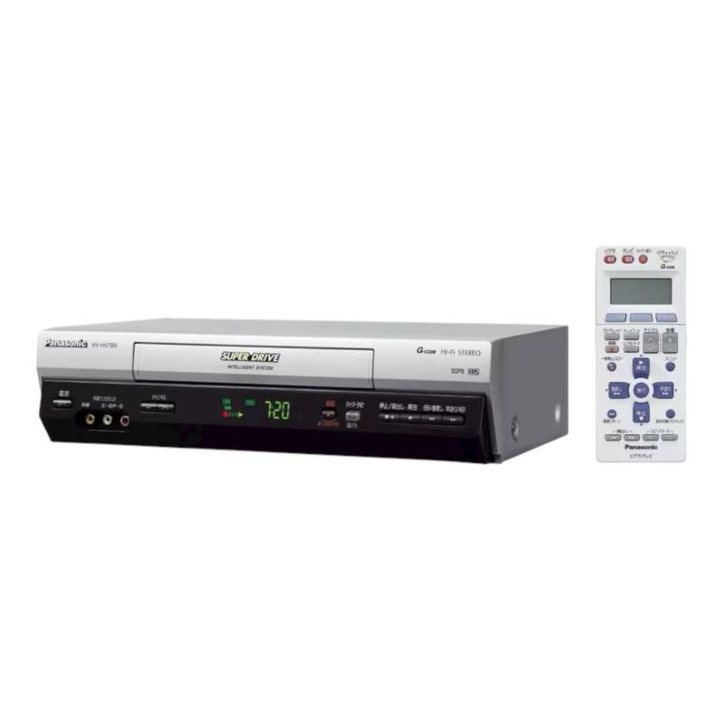 【中古】パナソニック ビデオデッキ NV-HV72G-S