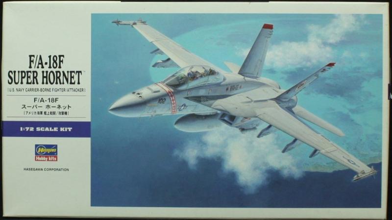 【中古】ハセガワ 1/72 F/A-18F スーパーホーネット #E18