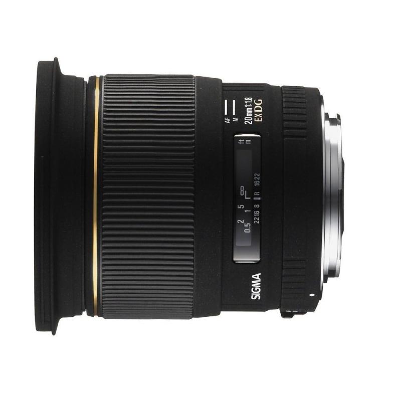 【中古】SIGMA 単焦点広角レンズ 20mm F1.8 EX DG ASPHERICAL RF ソニー用 フルサイズ対応|ソファポテト