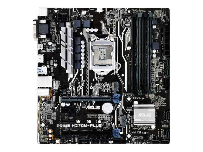 【中古】ASUSTeK Intel H270搭載 マザーボード LGA1151対応 PRIME H270M-PLUS 【microATX】|ソファポテト