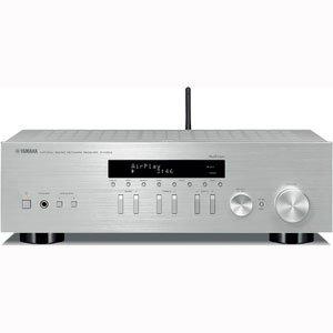 【中古】ヤマハ ネットワークレシーバー ワイドFM/AMチューナー/Wi-Fi/Bluetooth/ハイレゾ音源対応 シルバー R-N303(S)
