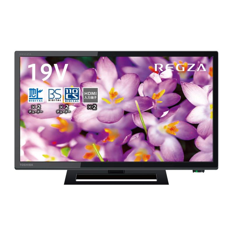 【中古】東芝 19V型 液晶テレビ受像機 レグザ 19S22 高品位テレビ 外後ばらいHDD ウラ録相応う （2018年青写真）