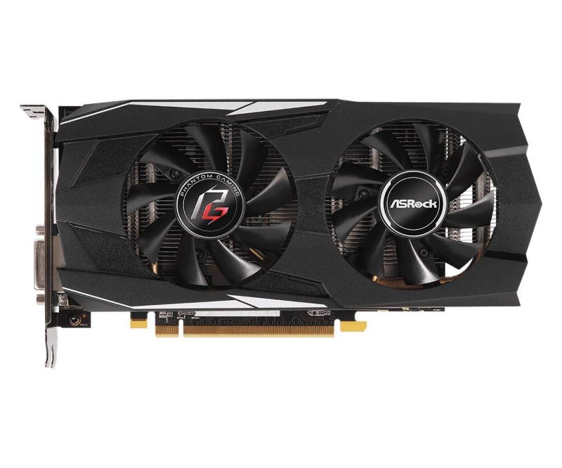 【中古】ASRock AMD Radeon RX580 積み上げる グラフィックゲーム盤 Phantom gaming 青写真 PG D Radeon RX580 8G OC