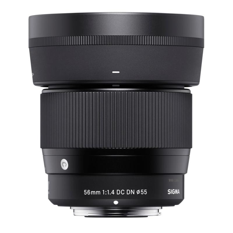 【中古】シグマ(Sigma) レンズ 56mm F1.4 DC DN マイクロフォーサーズ 単焦点 望遠 MFT ミラーレス用 Contemporary