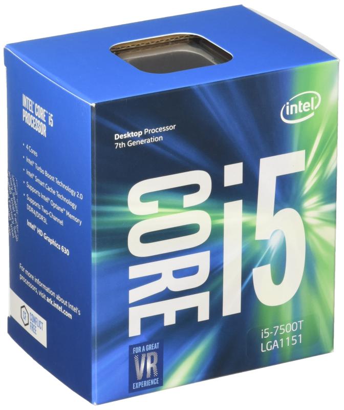 【中古】Intel 中央処理装置 Core i5-7500T 2.7GHz 6M現ナマ 4中核グループ/4スレッド LGA1151 BX80677I57500T 【BOX】【日本定め事染みわたる品】