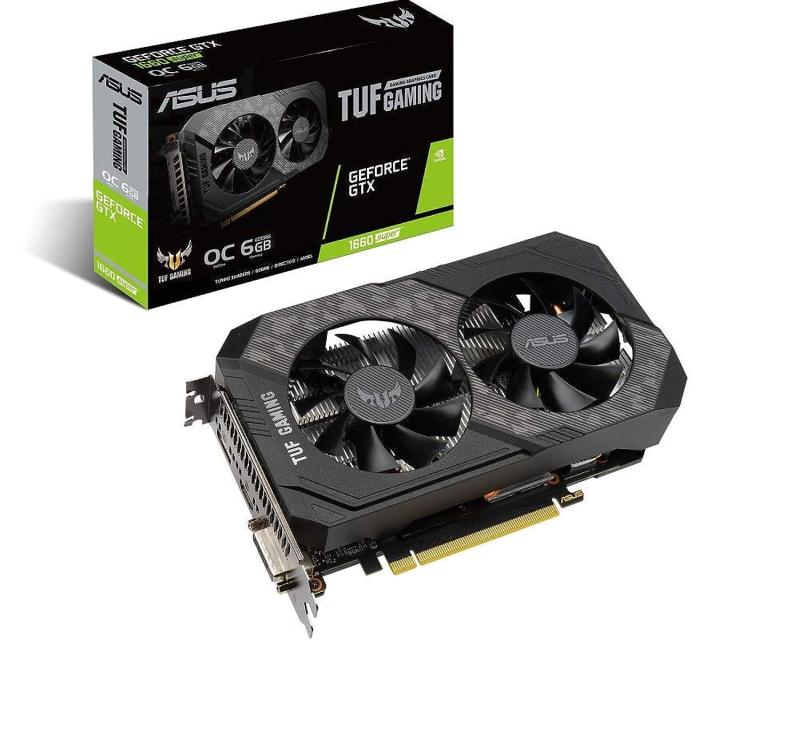 【中古】ASUS NVIDIA GeForce GTX 1660 SUPER 積み上げる デュアルファンモデル 6G TUF-GTX1660S-O6G-GAMING