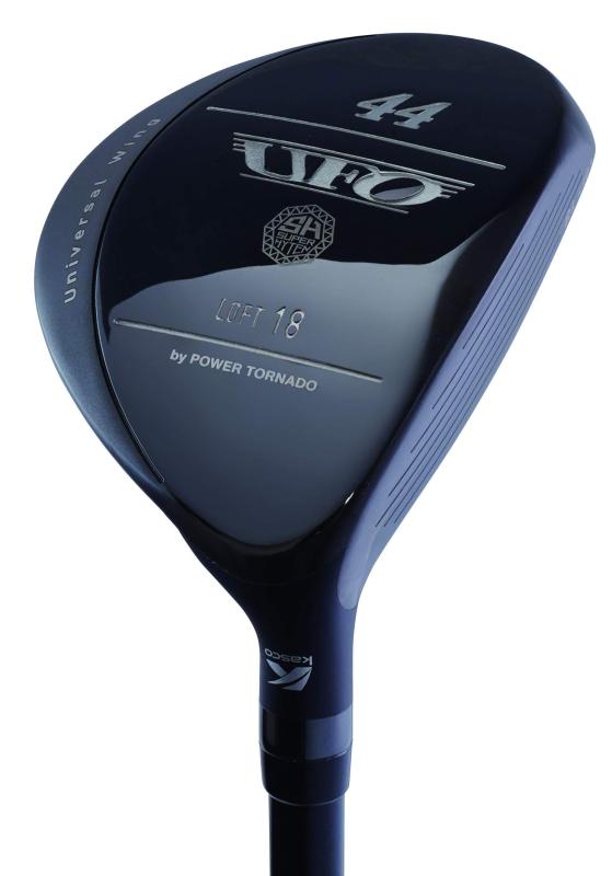 【中古】キャスコ(Kasco) ありがた味 POWER TORNADO POWER TORNADO UFO 炭素 メンズ PT-UFO 右 屋根裏部屋角: 18度 番手: 44 フレックス:R