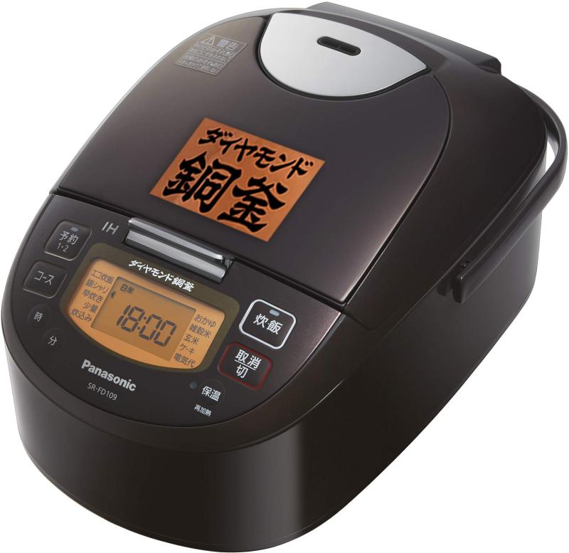 楽天市場】【中古】パナソニック 炊飯器 5.5合 2段IH ブラウン SR