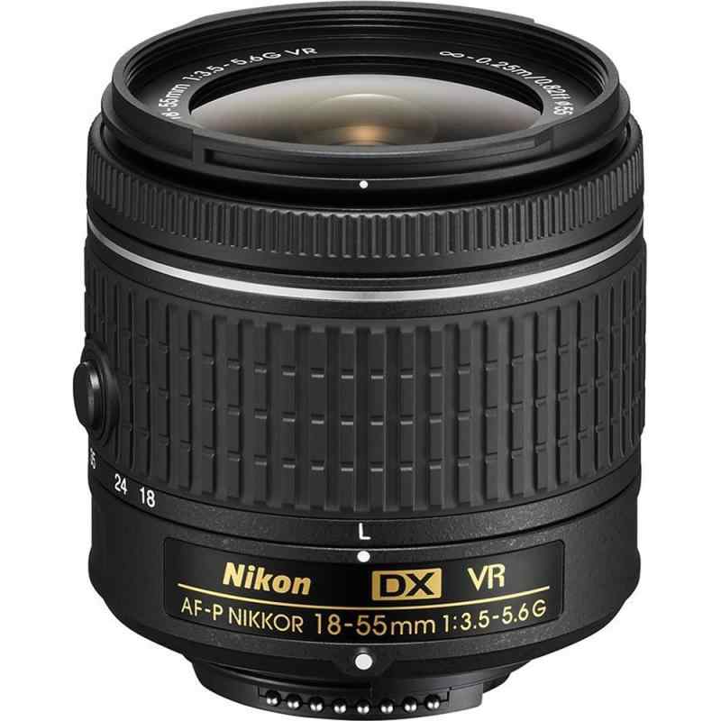 【中古】Nikon 標準ズームレンズ AF-P DX NIKKOR 18-55mm f/3.5-5.6G VR ニコンDXフォーマット専用|ソファポテト