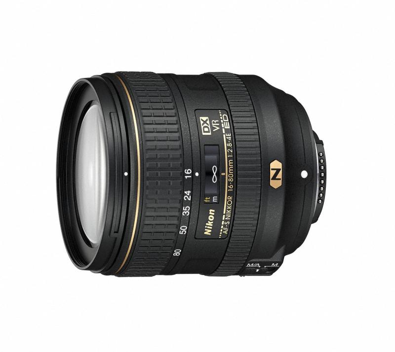 【中古】Nikon 標準尺度望遠レンズ AF-S DX NIKKOR 16-80粍 f/2.8-4E ED VR
