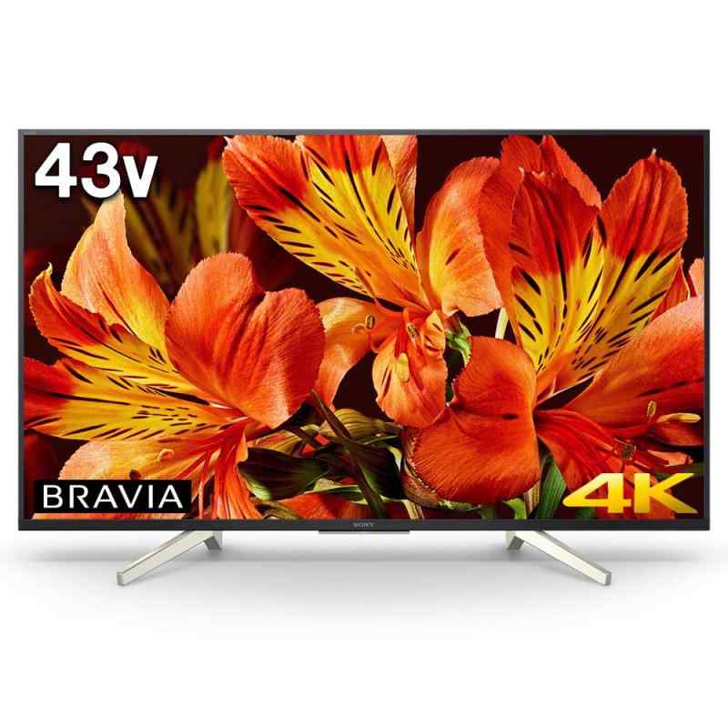 【中古】ソニー 43V型 液晶 テレビ受像機 ブラビア 4K Android TV役立つこと積み上げる Works with Alexa相応う KJ-43X8500F B