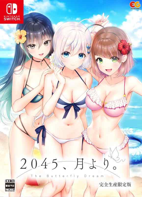 【中古】2045、月より。 完全生産版 -Switch 【同梱】B2タペストリー、アクリルキーホルダーセット 同梱｜ソファポテト