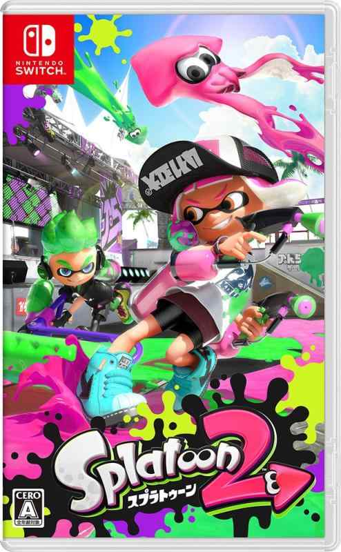 switch本体　Nintendo Switch スプラトゥーン2※箱ソフトなし 箱付】Nintendo Switch スプラトゥーン2セット