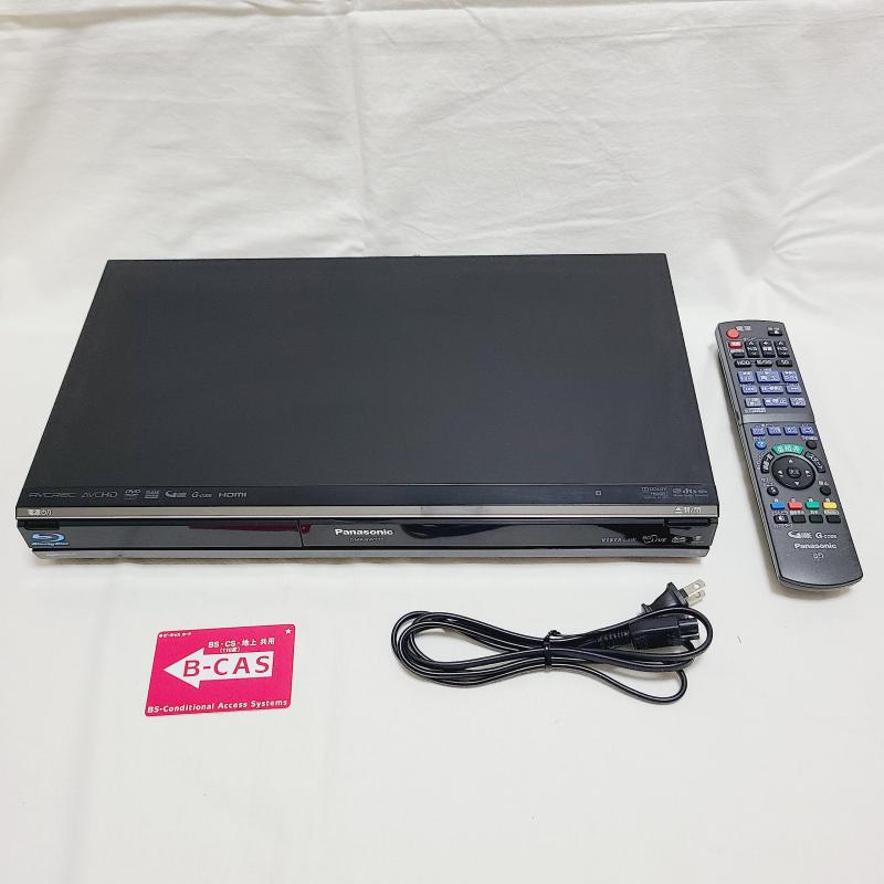 【中古】Panasonic 500GB 2ラジオ受信機 ブルーレイレコーダー 黒いこと DIGA DMR-BW770-K