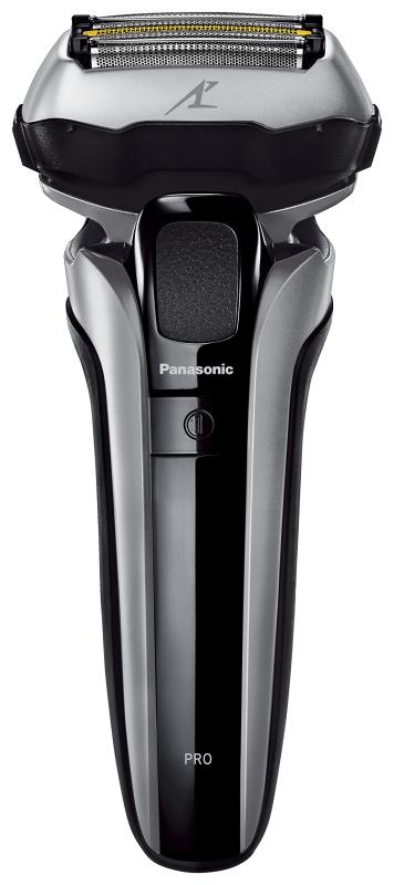 【中古】パナソニック ラムダッシュPRO メンズシェーバー 5枚刃 充電中でも剃れる シルバー ES-LV5J-S