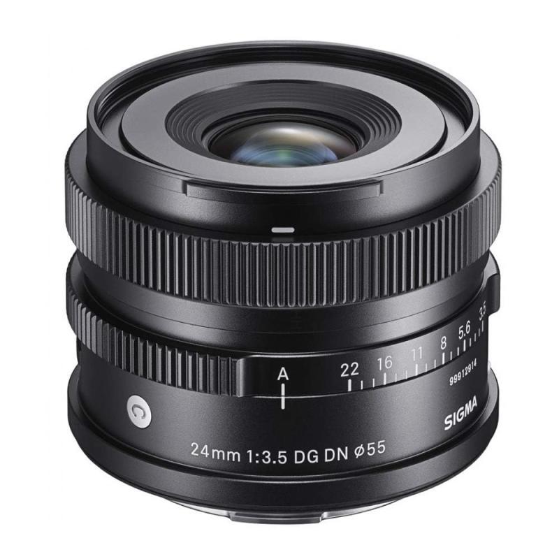 【中古】シグマ(Sigma) レンズ 24mm F3.5 DG DN Sony ソニー Eマウント 単焦点 広角 フルサイズ ミラーレス用 Contemporary|ソファポテト