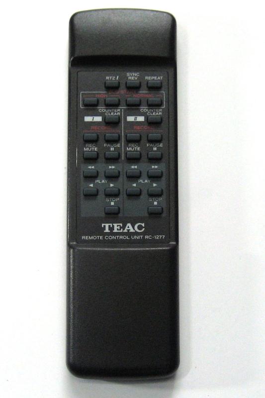 【中古】TEAC ティアック オーディオ 遠隔操作 RC-1277