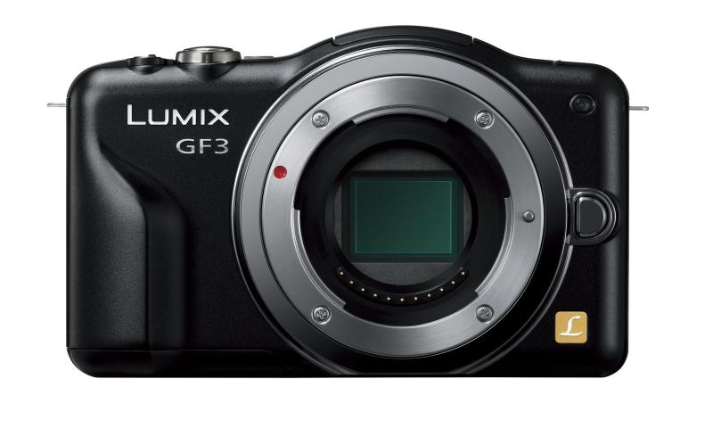 【中古】パナソニック ミラーレス一眼カメラ LUMIX GF3 ボディ エスプリブラック DMC-GF3-K｜ソファポテト