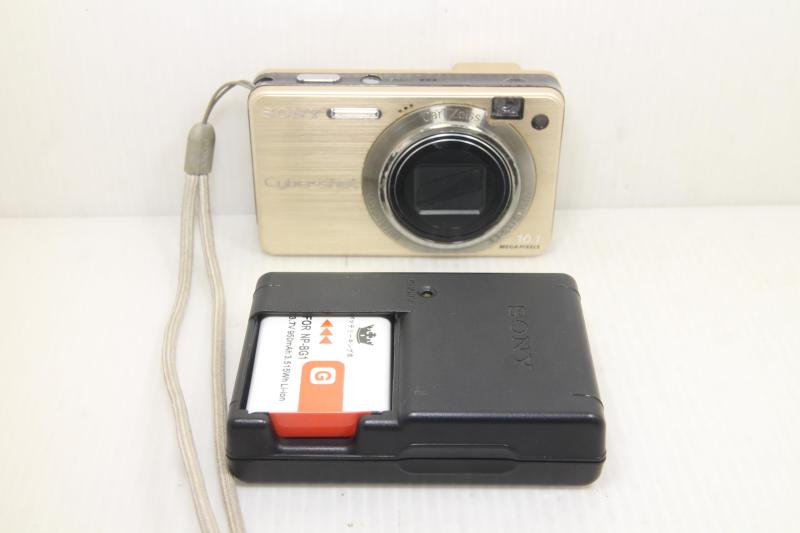 【中古】SONY デジタル写真機 Cyber-Shot(サイバーショット) W170 (1010万絵素/光学x5/デジタルx10/ゴールド) DSC-W170 N