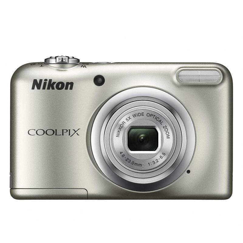 【中古】Nikon デジタル写真機 COOLPIX A10 しろがね色 光学5倍望遠レンズ 1614万絵素 【蓄電池手合い】 A10SL