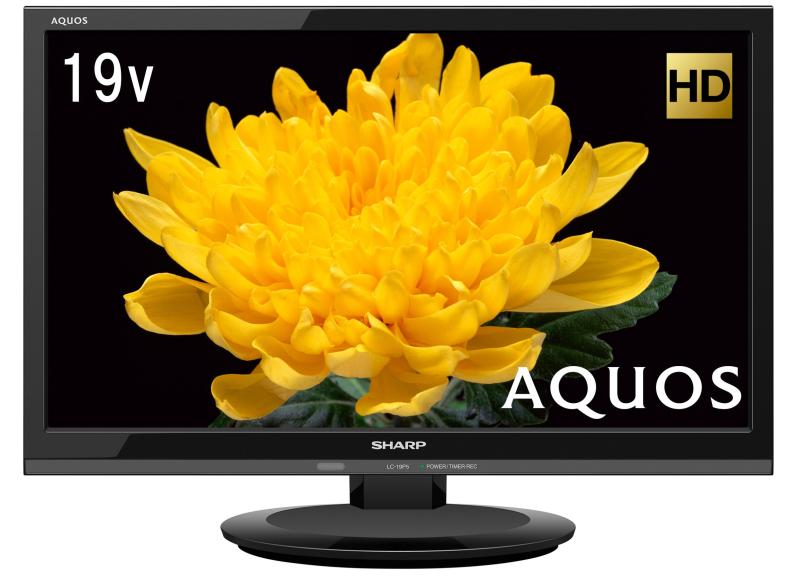 【中古】シャープ AQUOS 19V型 ハイビジョン 液晶テレビ ブラック LC-19P5-B