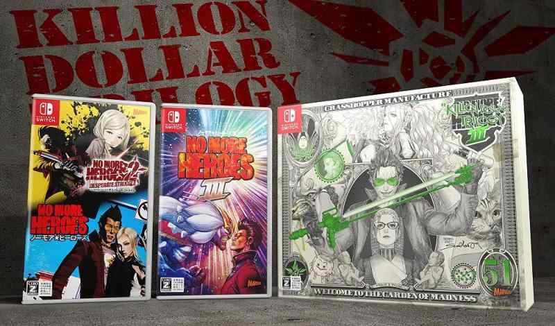 【中古】No More Heroes 3 KILLION DOLLAR TRILOGY -Switch