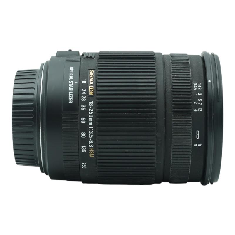 【中古】シグマ 18-250mm F3.5-6.3 DC OS HSM EO キヤノン用|ソファポテト