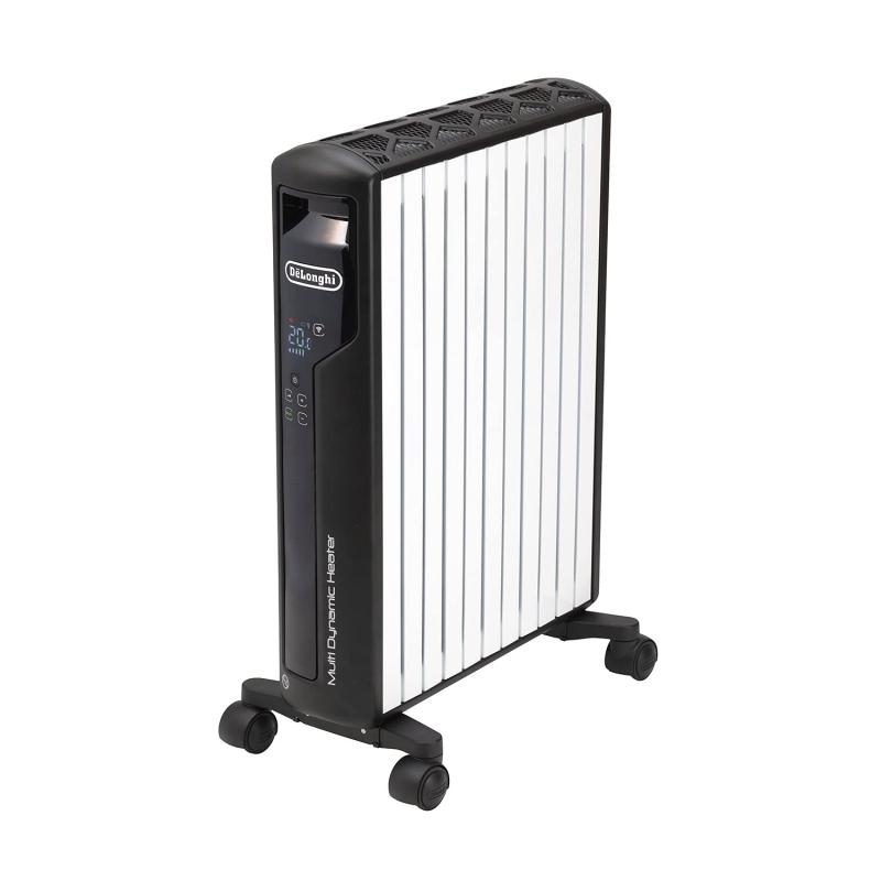 【中古】デロンギ(DeLonghi)マルチダイナミックヒーター ゼロ風暖房 Wi-Fiモデル iOS/Android/スマートスピーカー対応 [10~13畳用] MDHAA15WiFi-BK