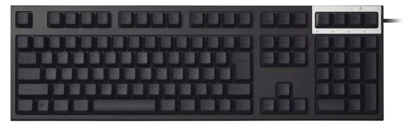 【中古】東プレ REALFORCE SA R2 日本語112キー 静電容量無接点方式 USBキーボード 静音/APC機能付き 荷重30g 昇華印刷(墨) かな表記なし ブラック R2SA-JP3-BK|ソファポテト