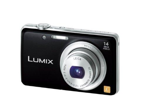 【中古】パナソニック デジタル写真機 ルミックス 黒いこと DMC-FH6-K