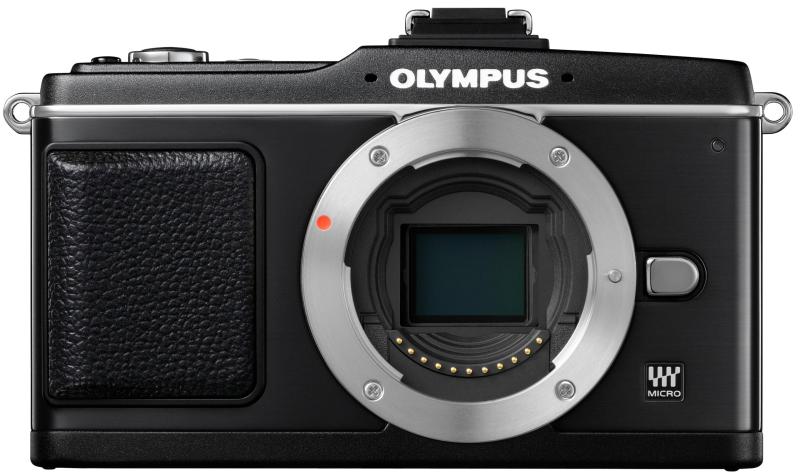 【中古】OLYMPUS ミラーレス一眼 PEN E-P2 ボディ ブラック E-P2BODY-BLK