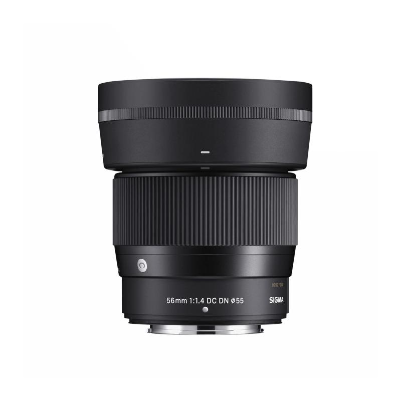 【中古】シグマ(Sigma) レンズ 56mm F1.4 DC DN FUJIFILM 富士フイルム Xマウント 単焦点 望遠 APS-C ミラーレス用 Contemporary|ソファポテト
