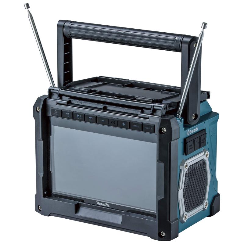 【中古】マキタ 申し受ける式テレビ受像機TV100 バッテリ申し受ける器別売
