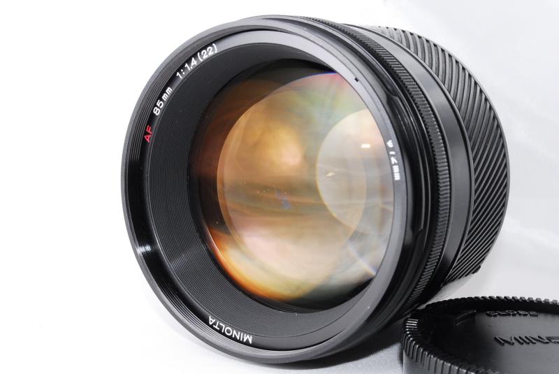 【中古】ミノルタ MINOLTA AF 85mm F1.4